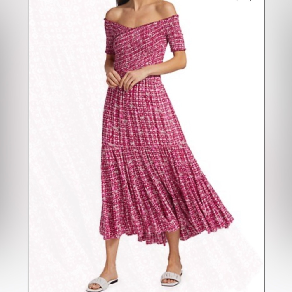 MIDI Dress Soledad V Pink Hyeres
